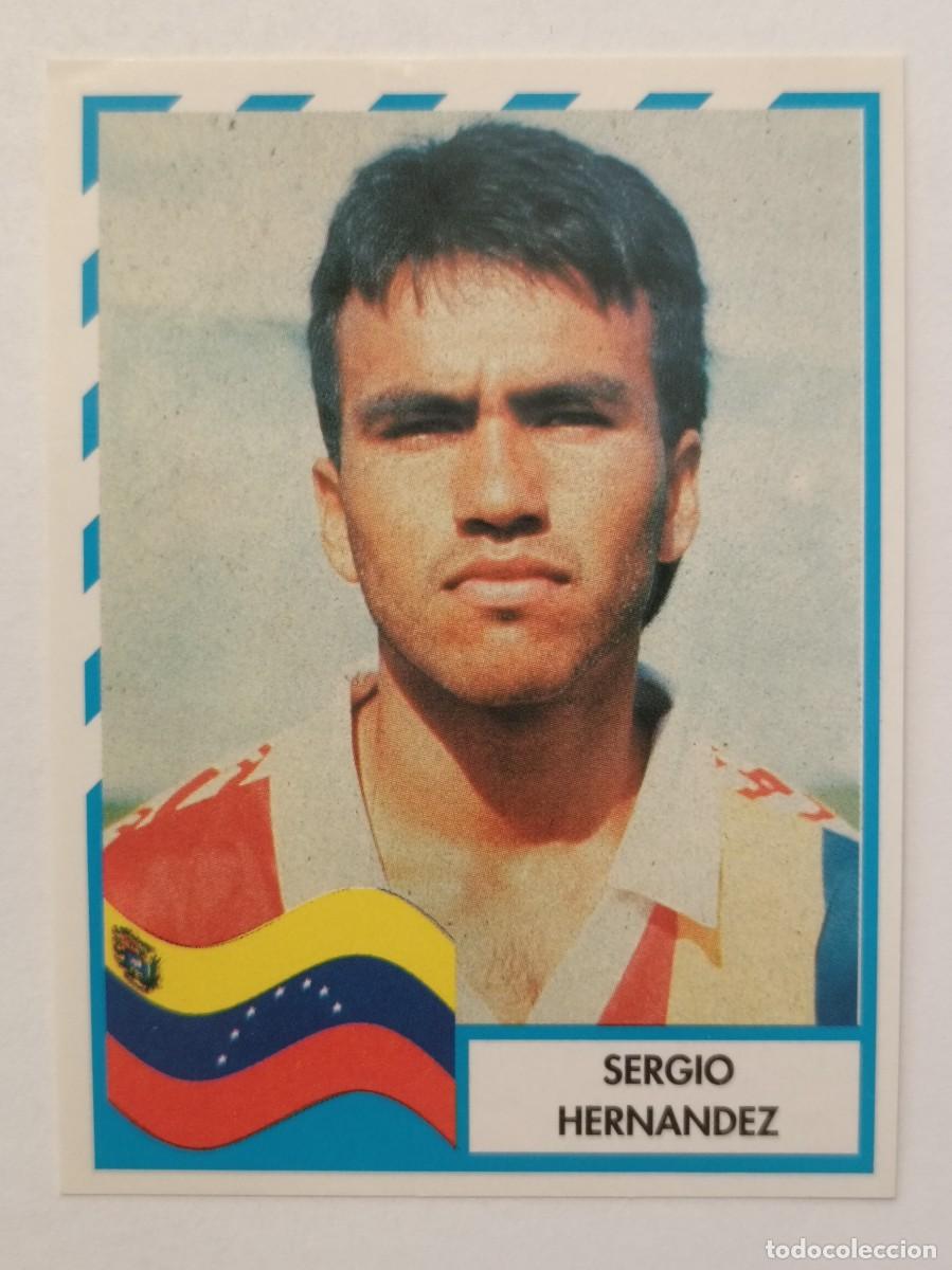 Cromos de f&uacute;tbol: #235 SERGIO HERNANDEZ (VENEZUELA) COPA AMERICA 1995 URUGUAY MUNDICROMO