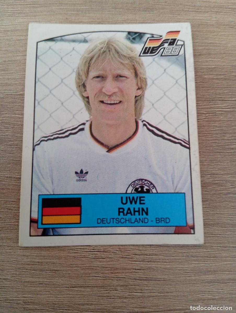 Cromos de f&uacute;tbol: UWE RAHN 67 ALEMANIA EUROCOPA EURO 1988 88 ALEMANIA NUNCA PEGADO SIN PEGAR
