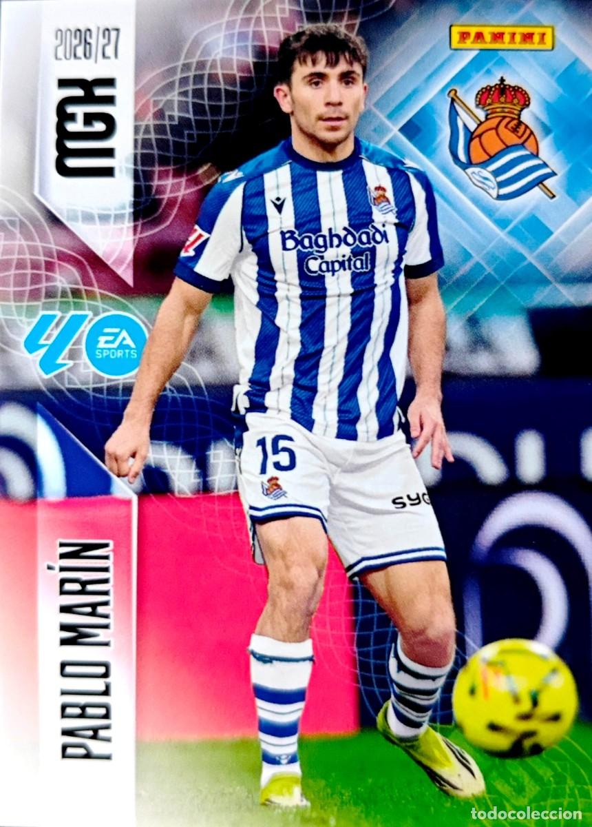 Cromos de f&uacute;tbol: 317 Pablo Marin - Real Sociedad - PANINI Megacracks MGK 2026 2027 26 27