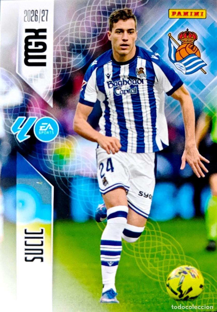 Cromos de f&uacute;tbol: 320 Luka Sucic - Real Sociedad - PANINI Megacracks MGK 2026 2027 26 27