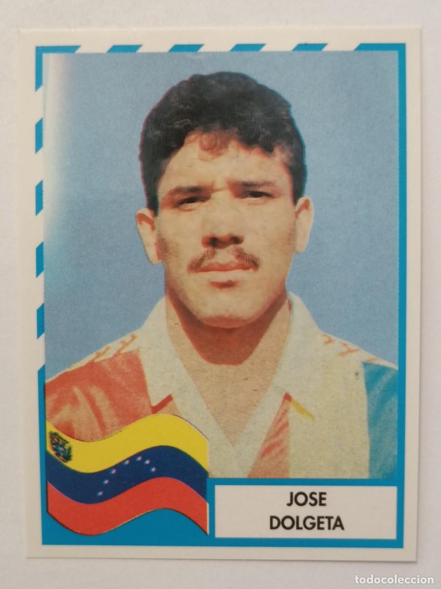 Cromos de f&uacute;tbol: #238 JOSE DOLGETA (VENEZUELA) COPA AMERICA 1995 URUGUAY MUNDICROMO