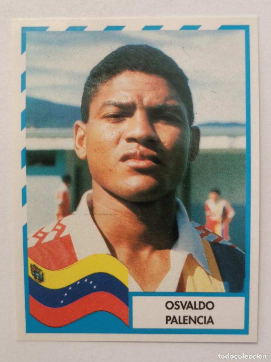 Cromos de f&uacute;tbol: #240 OSVALDO PALENCIA (VENEZUELA) COPA AMERICA 1995 URUGUAY MUNDICROMO