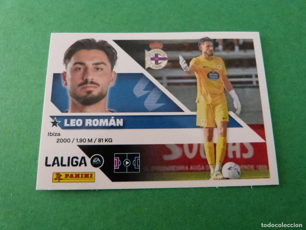 Cromos de f&uacute;tbol: CROMO FUTBOL LEO ROMAN DEPORTIVO LA CORU&Ntilde;A SIN PEGAR FICHAJE N&ordm; 8 LIGA ESTE 2026-2027/26-27 PANINI