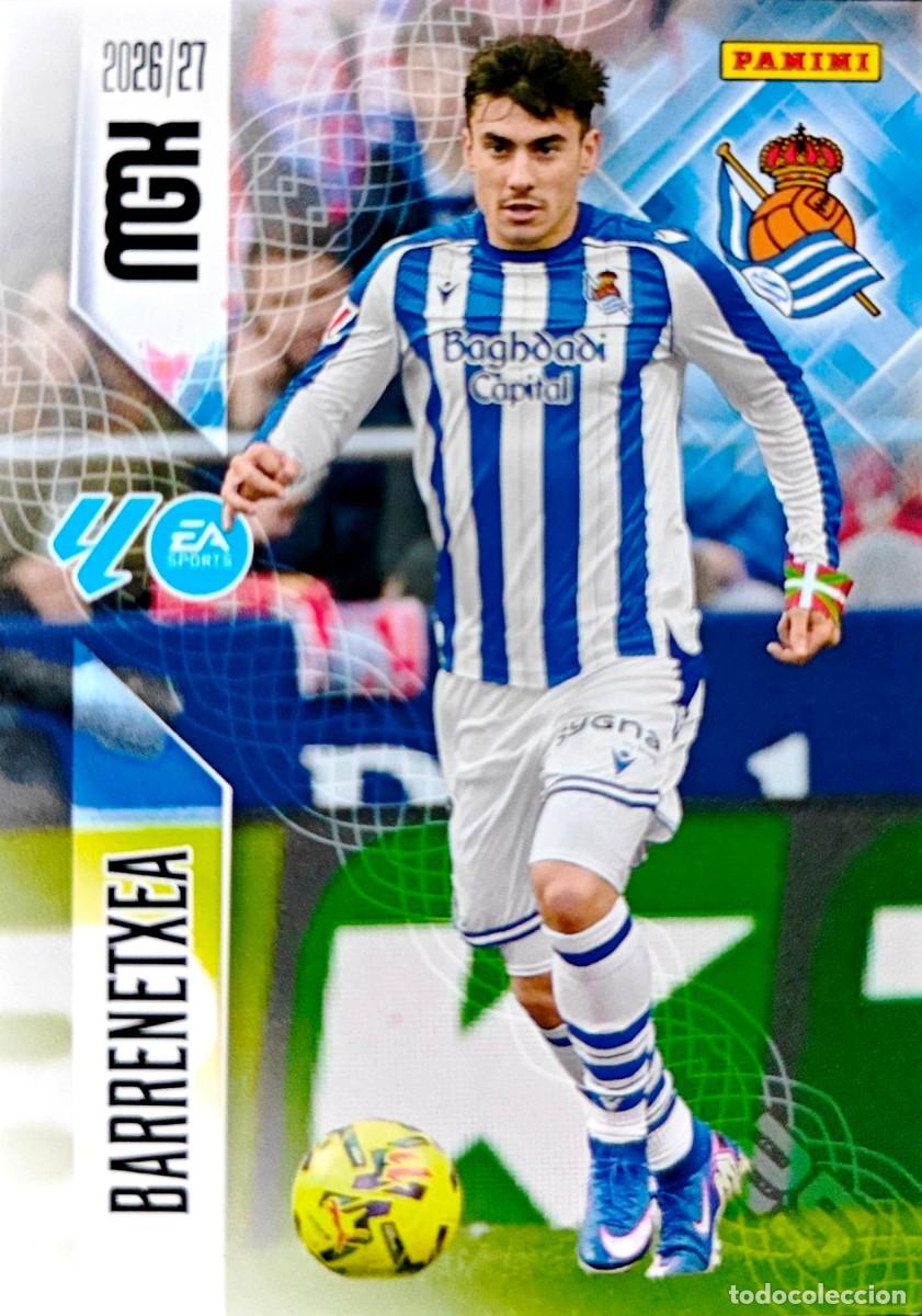 Cromos de f&uacute;tbol: 321 Ander Barrenetxea - Real Sociedad - PANINI Megacracks MGK 2026 2027 26 27
