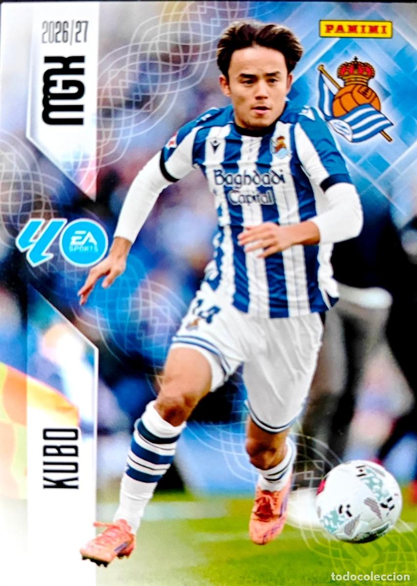 Cromos de f&uacute;tbol: 323 Takefusa Kubo - Real Sociedad - PANINI Megacracks MGK 2026 2027 26 27