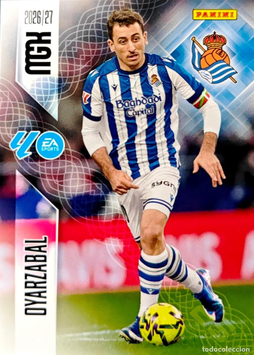 Cromos de f&uacute;tbol: 324 Mikel Oyarzabal - Real Sociedad - PANINI Megacracks MGK 2026 2027 26 27
