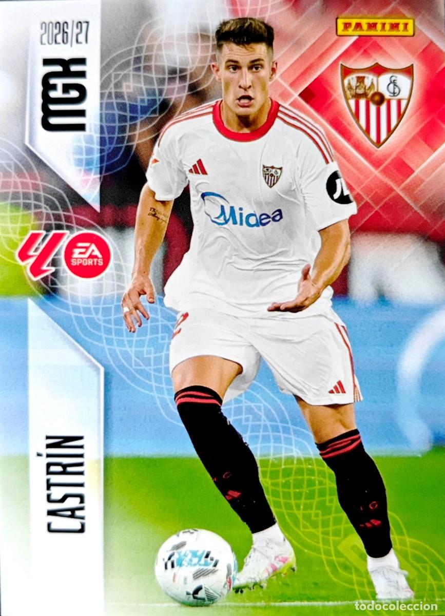 Cromos de f&uacute;tbol: 332 Castrin - Sevilla FC - PANINI Megacracks MGK 2026 2027 26 27