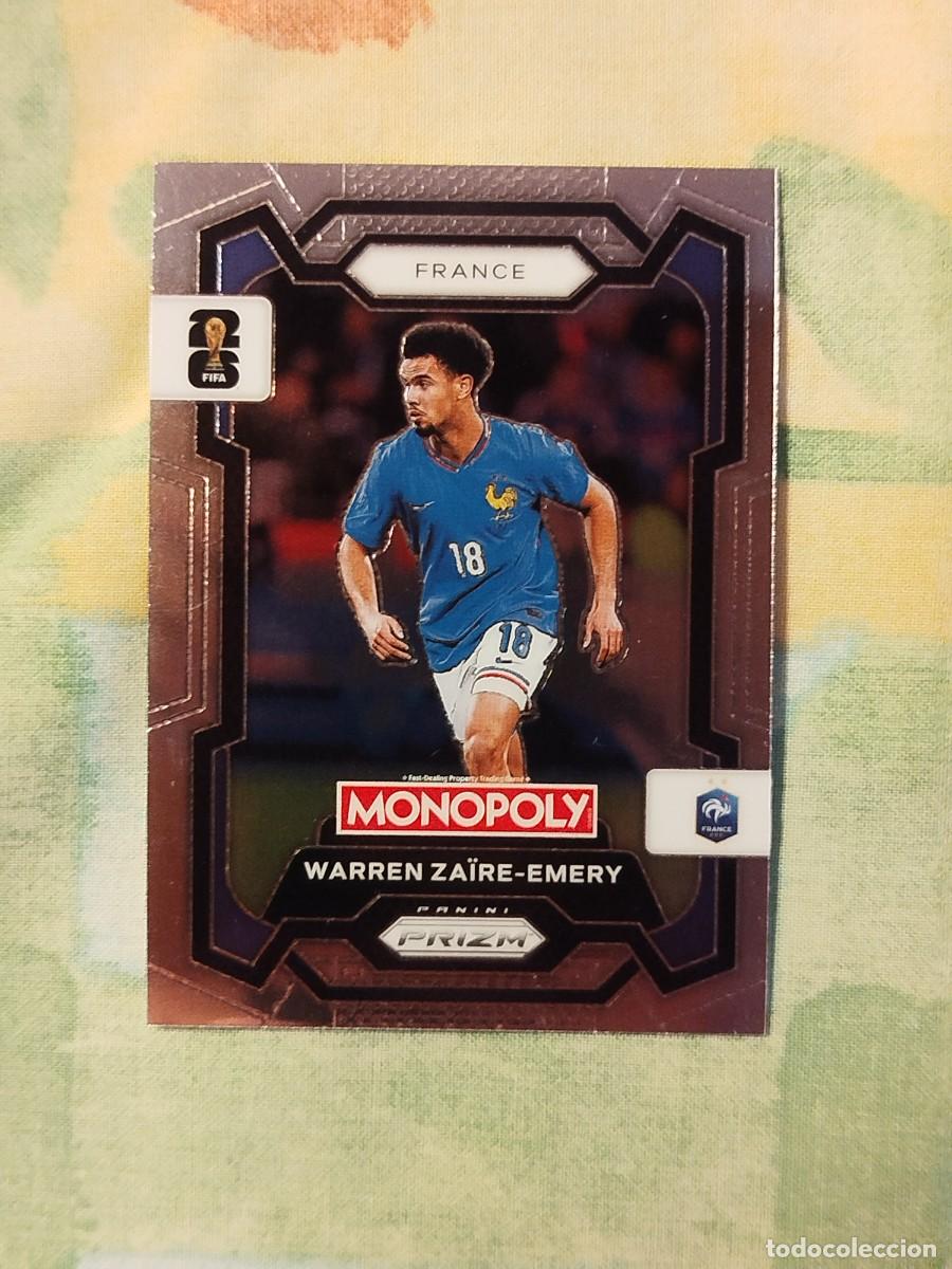 Cromos de f&uacute;tbol: 11. Warren Zaire - Emery (Francia) - Panini Prizm Monopoly Fifa World Cup 26