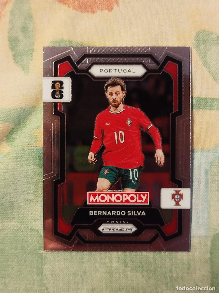 Cromos de f&uacute;tbol: 33. Bernardo Silva (Portugal) - Panini Prizm Monopoly Fifa World Cup 26