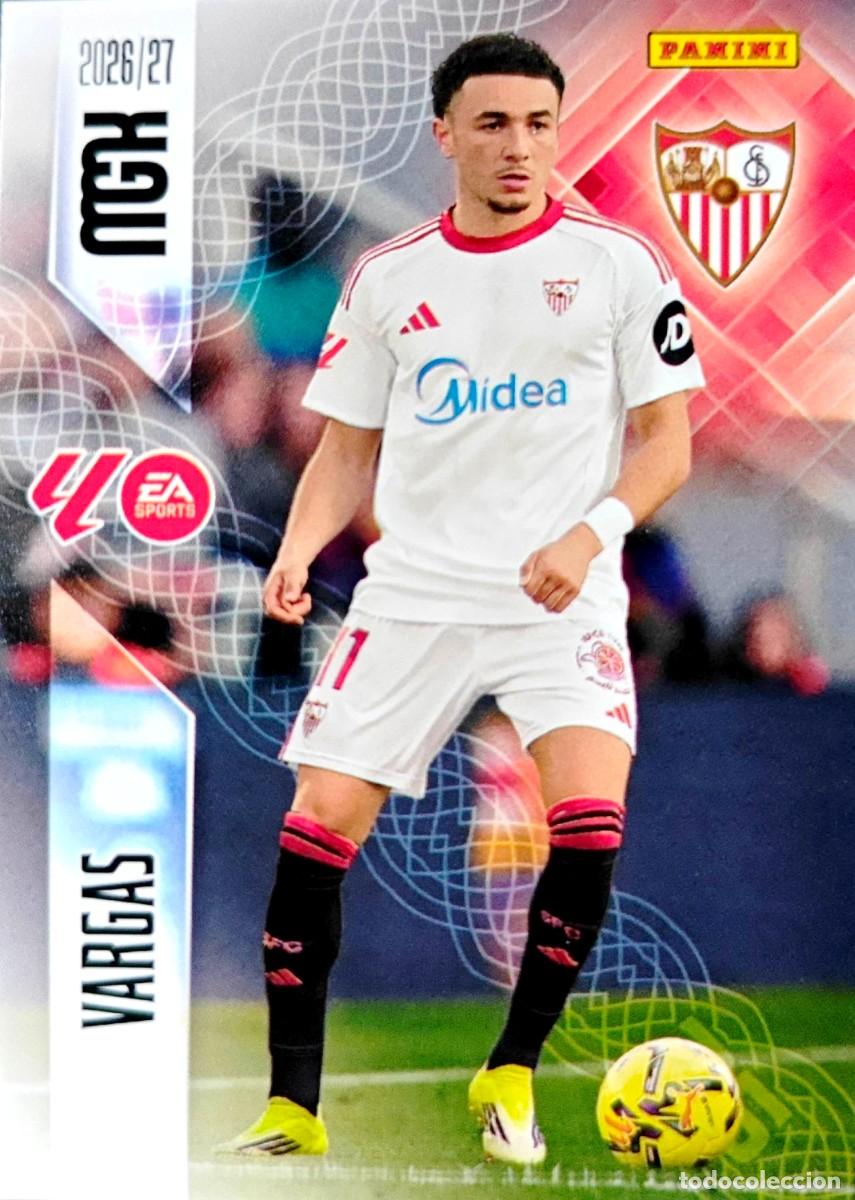 Cromos de f&uacute;tbol: 337 Ruben Vargas - Sevilla FC - PANINI Megacracks MGK 2026 2027 26 27