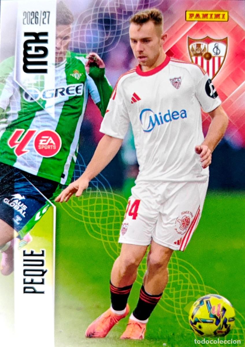 Figurine di Calcio: 339 Peque - Sevilla FC - PANINI Megacracks MGK 2026 2027 26 27