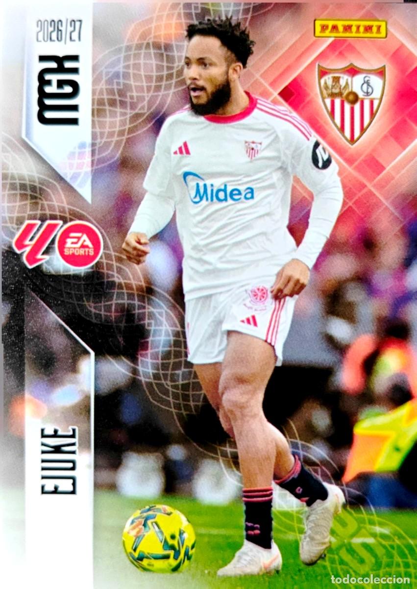 Figurine di Calcio: 340 Chidera Ejuke - Sevilla FC - PANINI Megacracks MGK 2026 2027 26 27
