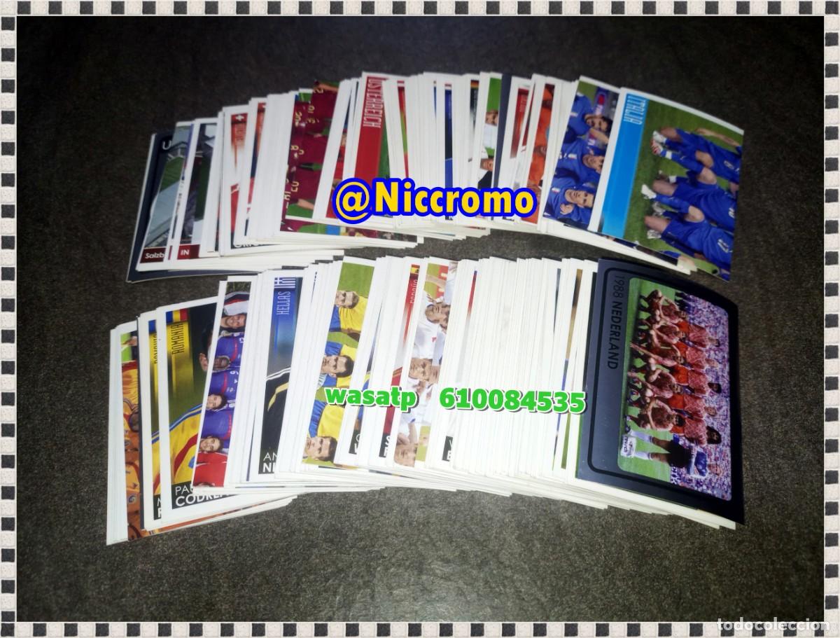 Figurine di Calcio: euro 2008 lote 205 cromos sin repetir y sin pegar euro cup 08 austria suiza panini eurocopa niccromo