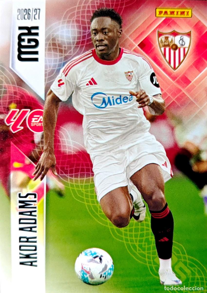 Figurine di Calcio: 341 Akor Adams - Sevilla FC - PANINI Megacracks MGK 2026 2027 26 27