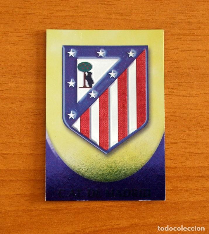 Figurine di Calcio: Atl&eacute;tico de Madrid - N&ordm; 460 Escudo, Brillo - Mundicromo Las Fichas de la Liga 2002-2003-02-03