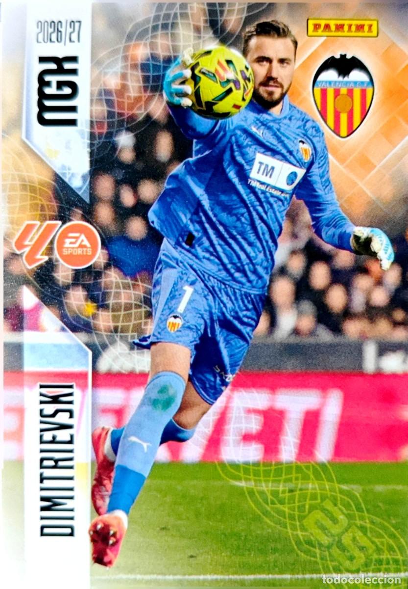 Figurine di Calcio: 344 Stole Dimitrievski - Valencia CF - PANINI Megacracks MGK 2026 2027 26 27