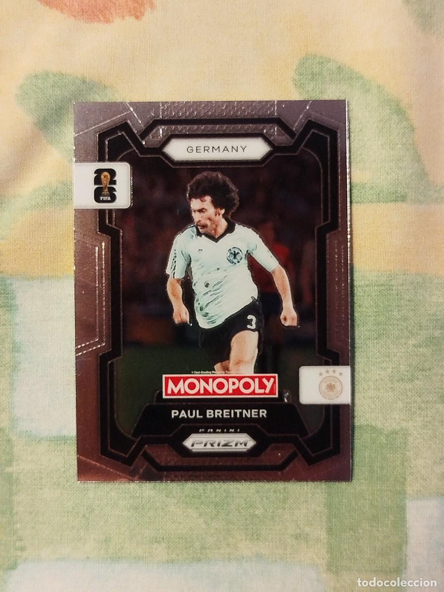 Figurine di Calcio: 63. Paul Breitner (Alemania) - Panini Prizm Monopoly Fifa World Cup 26