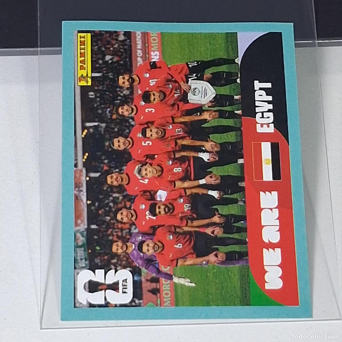 Figurine di Calcio: B60 EGY13 TEAM PHOTO EQUIPO 13 EGYPTO EGYPT EGY MUNDIAL FIFA WORLD CUP 2026 STICKER PANINI