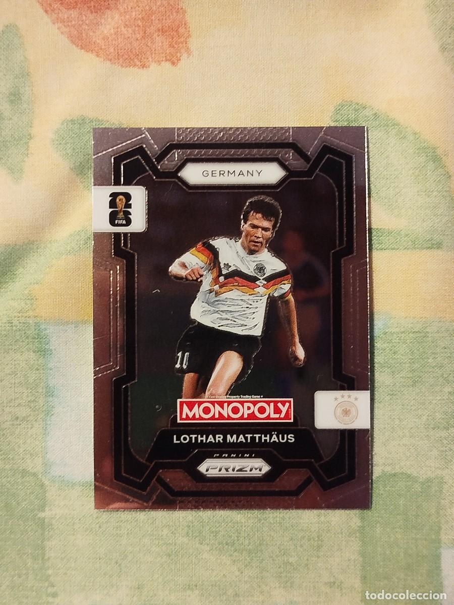 Figurine di Calcio: 64. Lothar Matthaus (Alemania) - Panini Prizm Monopoly Fifa World Cup 26