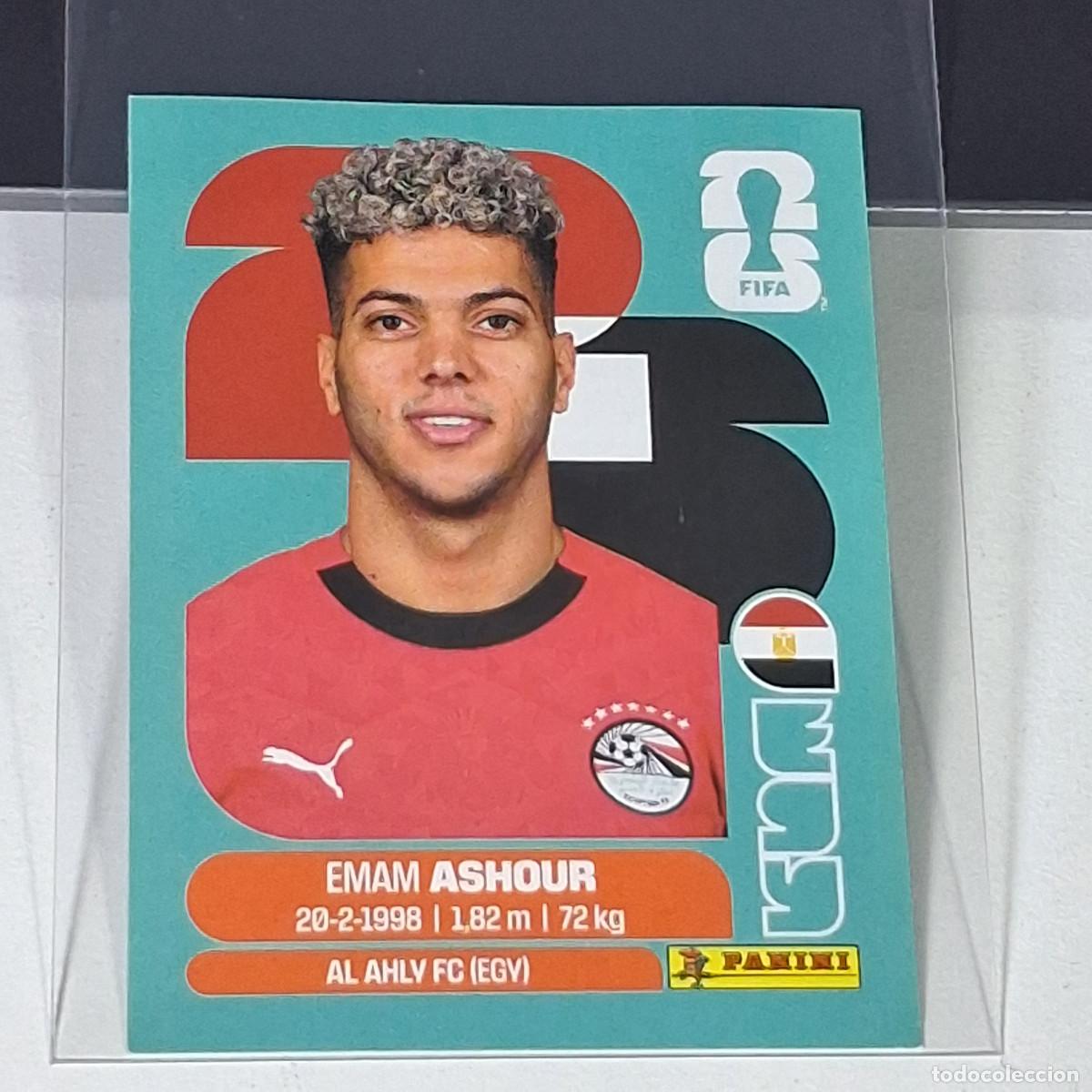 Figurine di Calcio: B60 EGY 15 EGY15 EMAM ASHOUR EGYPTO EGYPT EGY MUNDIAL FIFA WORLD CUP 2026 STICKER PANINI