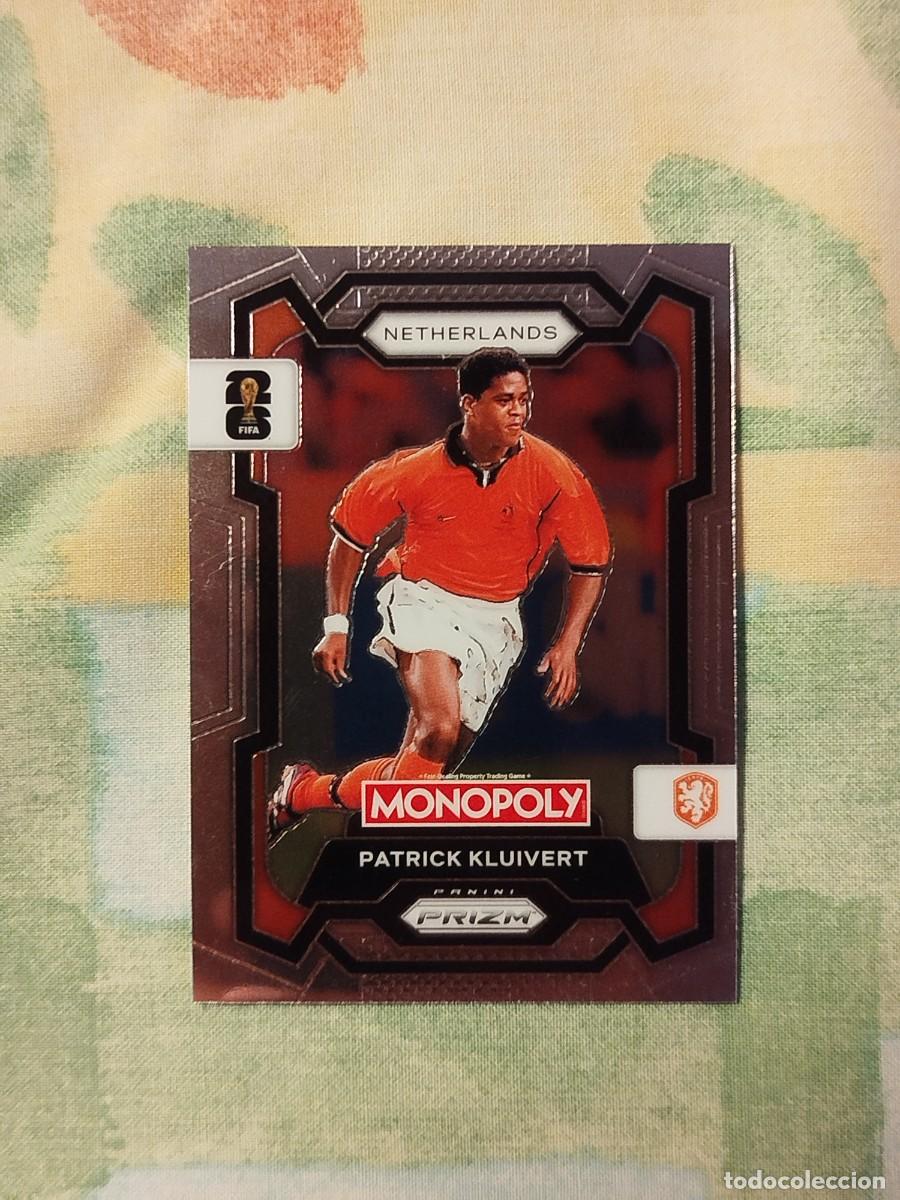 Cromos de f&uacute;tbol: 72. Patrick Kluivert (Pa&iacute;ses Bajos) - Panini Prizm Monopoly Fifa World Cup 26