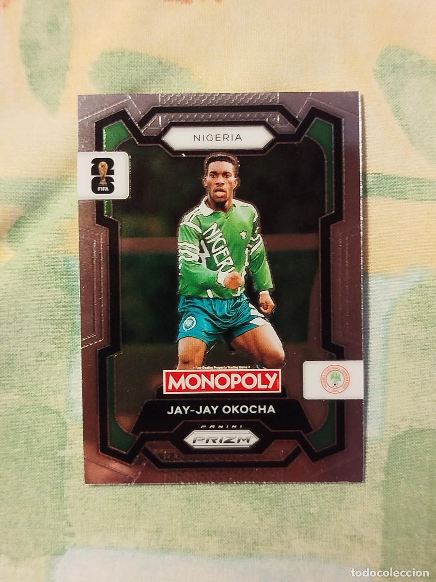 Cartes &agrave; collectionner de Football: 82. Jay Jay Okocha (Nigeria) - Panini Prizm Monopoly Fifa World Cup 26