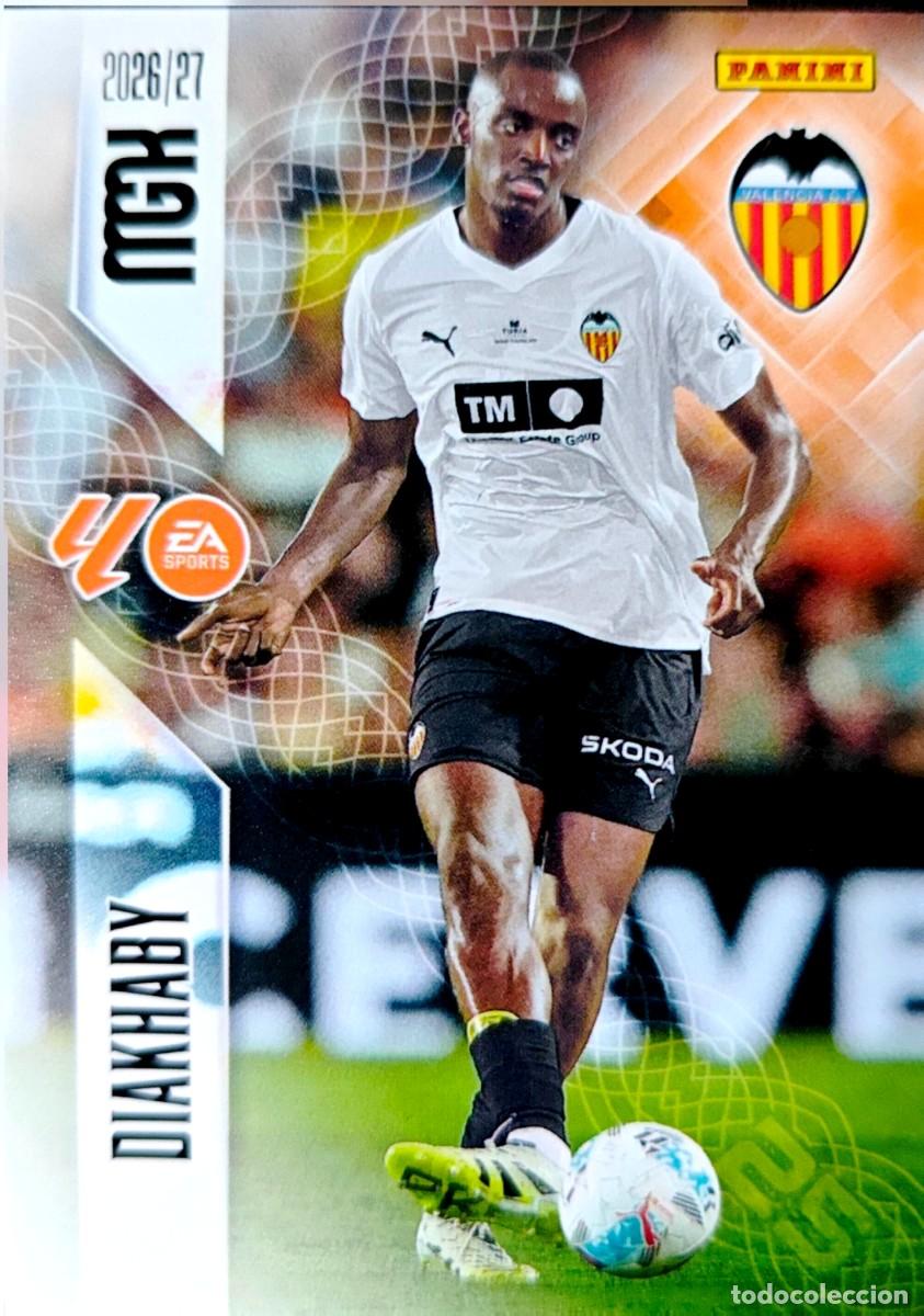 Cartes &agrave; collectionner de Football: 347 Mouctar Diakhaby - Valencia CF - PANINI Megacracks MGK 2026 2027 26 27