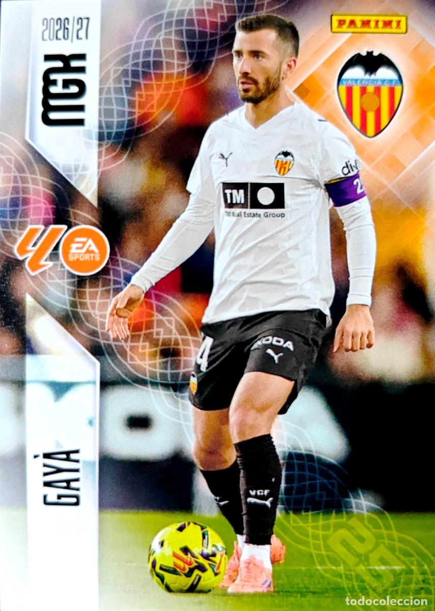 Football Stickers: 351 Jose Luis Gaya - Valencia CF - PANINI Megacracks MGK 2026 2027 26 27