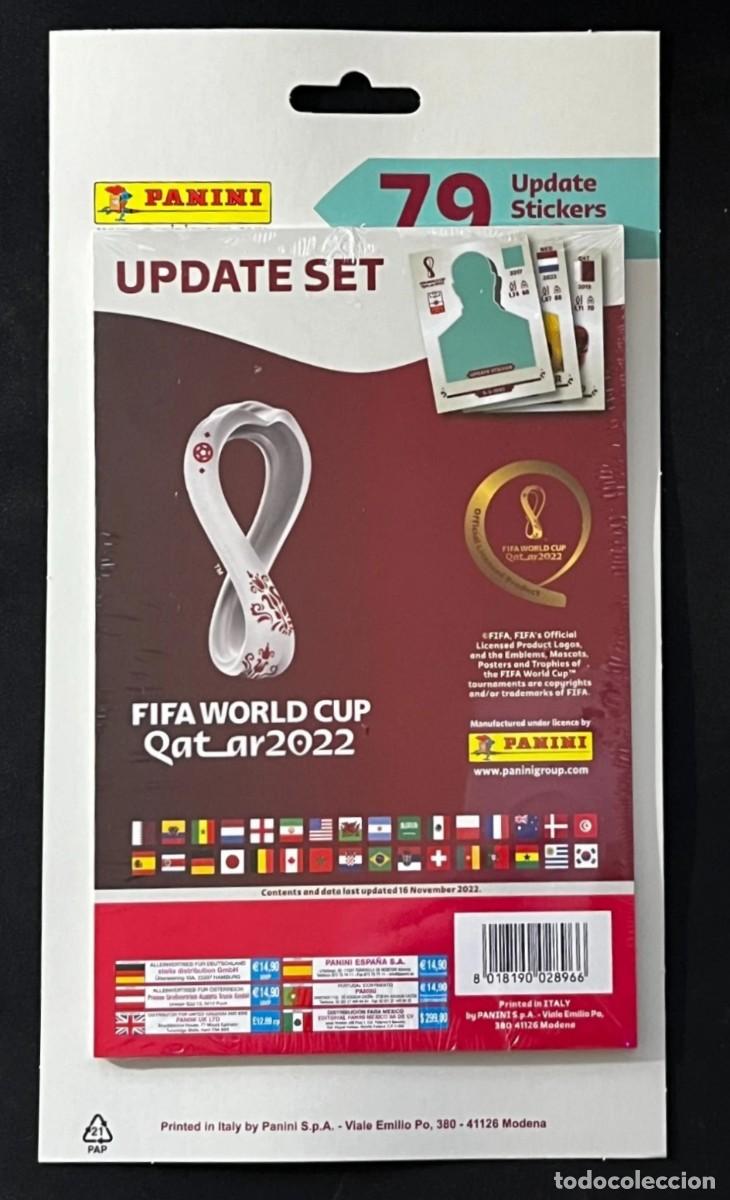 Football Stickers: Adrenalyn XL Qatar 2022 79 + 1 update set