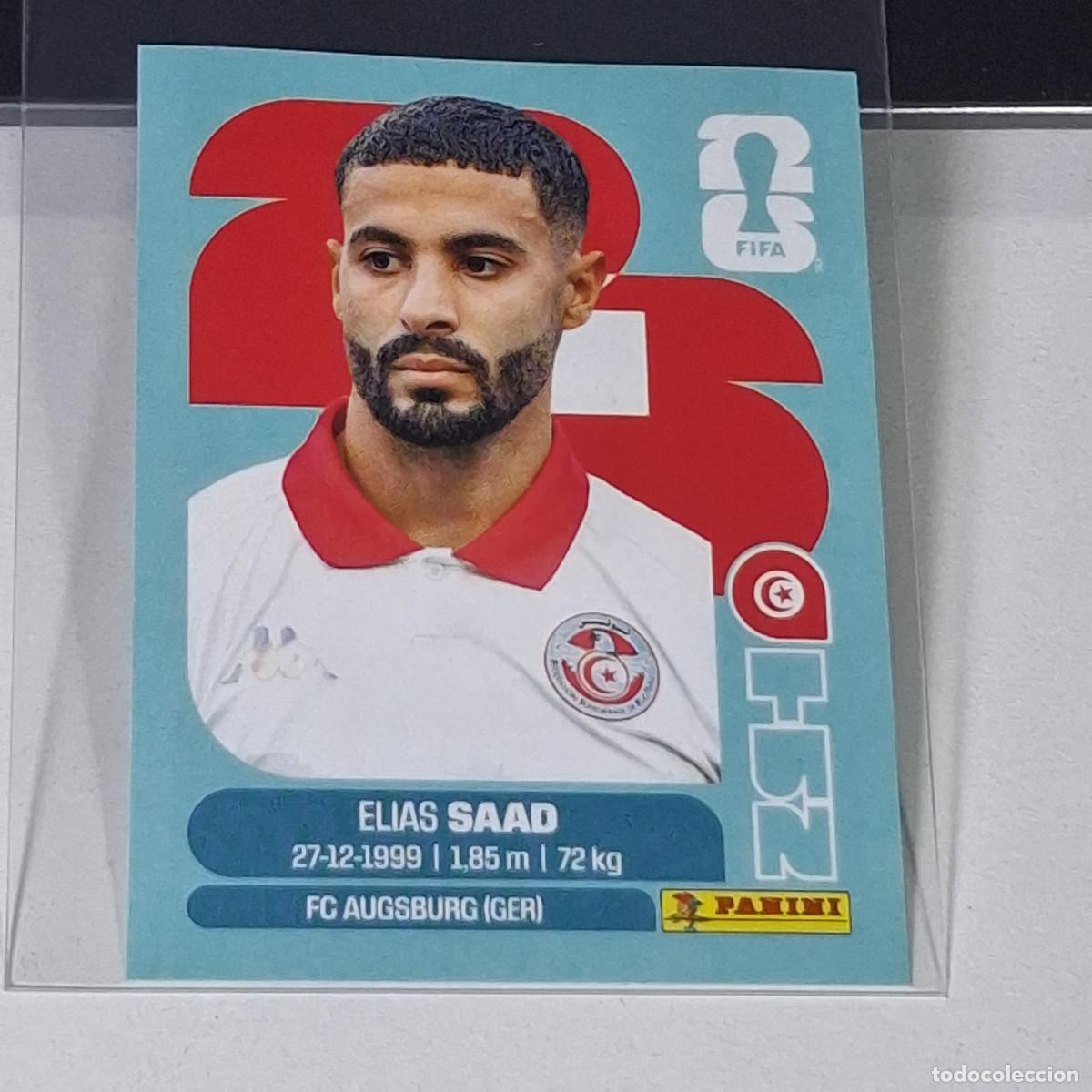 Football Stickers: B60 TUN 16 TUN16 ELIAS SAAD T&Uacute;NEZ TUNISIA TUN MUNDIAL FIFA WORLD CUP 2026 STICKER PANINI