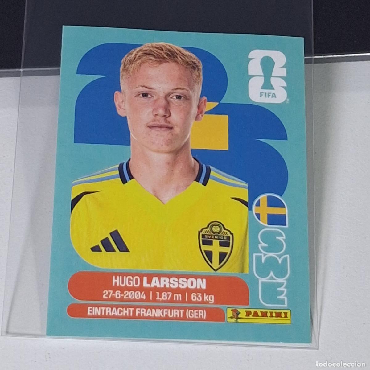 Football Stickers: B60 SWE9 HUGO LARSSON 9 SUECIA SWEDEN SWE MUNDIAL FIFA WORLD CUP 2026 STICKER PANINI