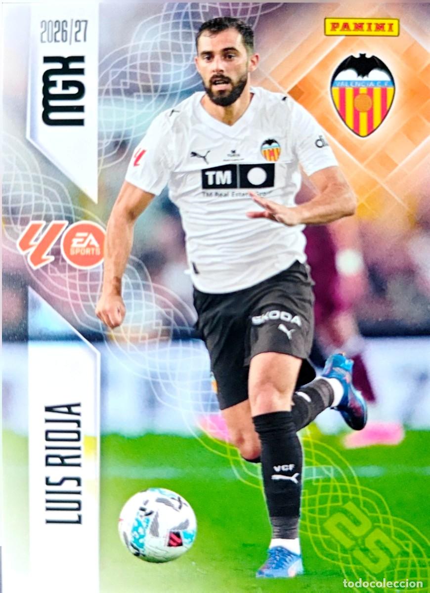 Cromos de Futebol: 355 Luis Rioja - Valencia CF - PANINI Megacracks MGK 2026 2027 26 27