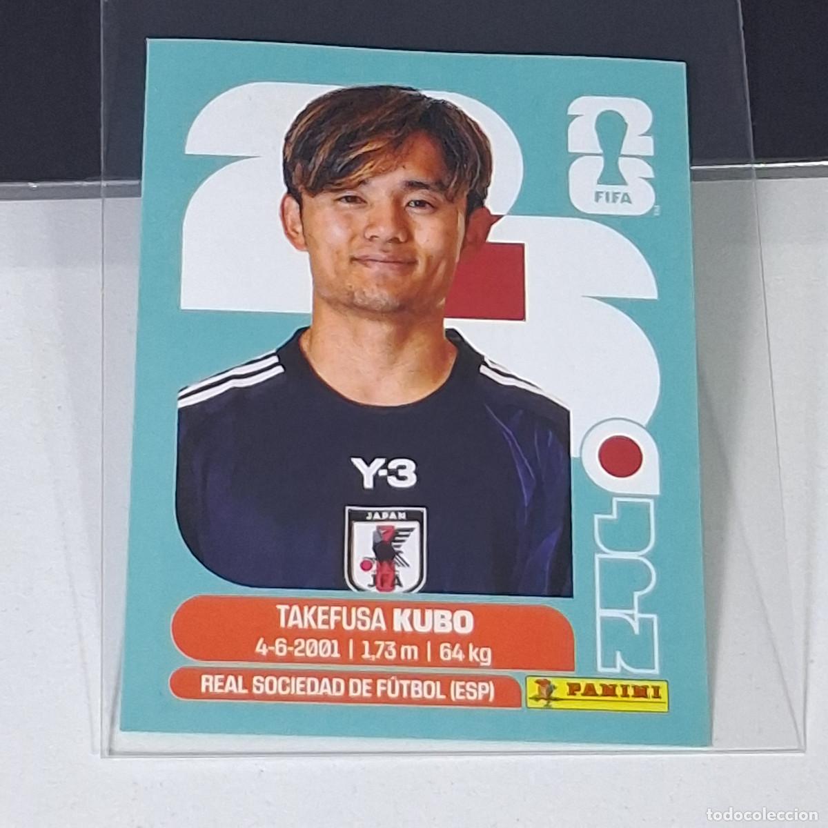 Cromos de f&uacute;tbol: B60 JPN12 TAKEFUSA KUBO 12 JAP&Oacute;N JAPAN JPN MUNDIAL FIFA WORLD CUP 2026 STICKER PANINI