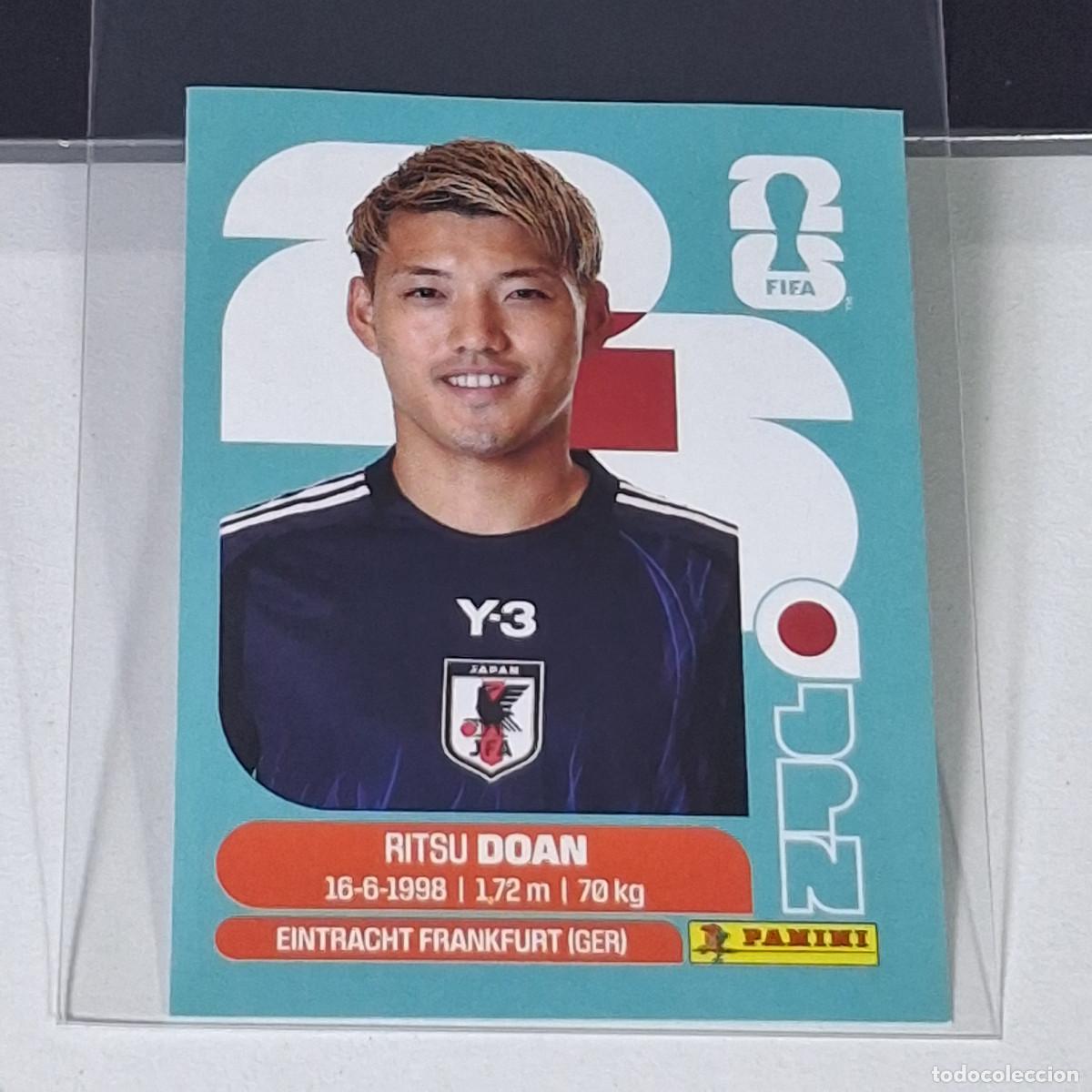 Cromos de f&uacute;tbol: B60 JPN14 RITSU DOAN 14 JAP&Oacute;N JAPAN JPN MUNDIAL FIFA WORLD CUP 2026 STICKER PANINI