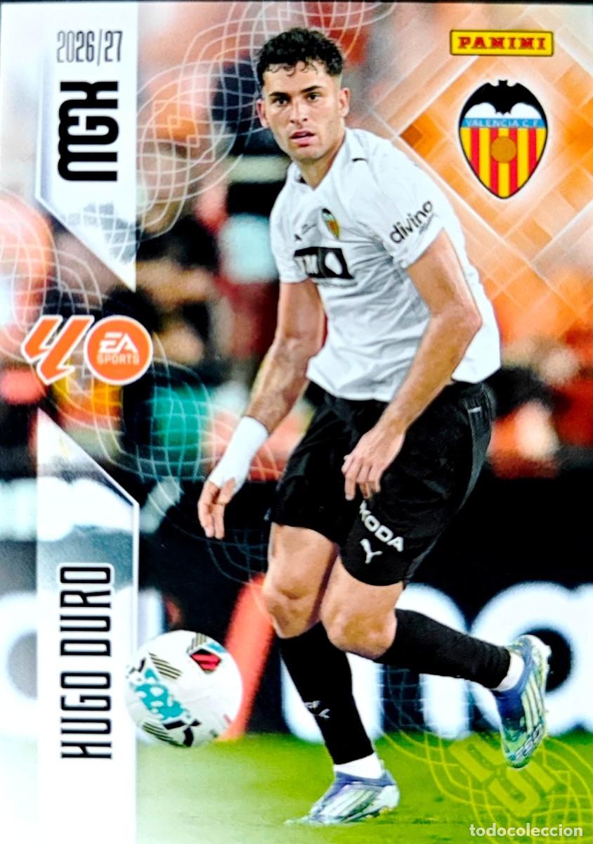 Cromos de f&uacute;tbol: 358 Hugo Duro - Valencia CF - PANINI Megacracks MGK 2026 2027 26 27