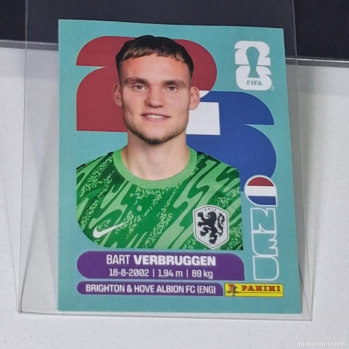 Figurine di Calcio: B60 NED2 BART VERBRUGGEN 2 PA&Iacute;SES BAJOS HOLANDA NED MUNDIAL FIFA WORLD CUP 2026 STICKER PANINI