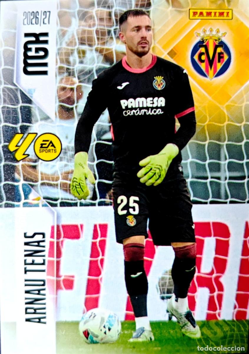 Figurine di Calcio: 363 Arnau Tenas - Villarreal CF - PANINI Megacracks MGK 2026 2027 26 27