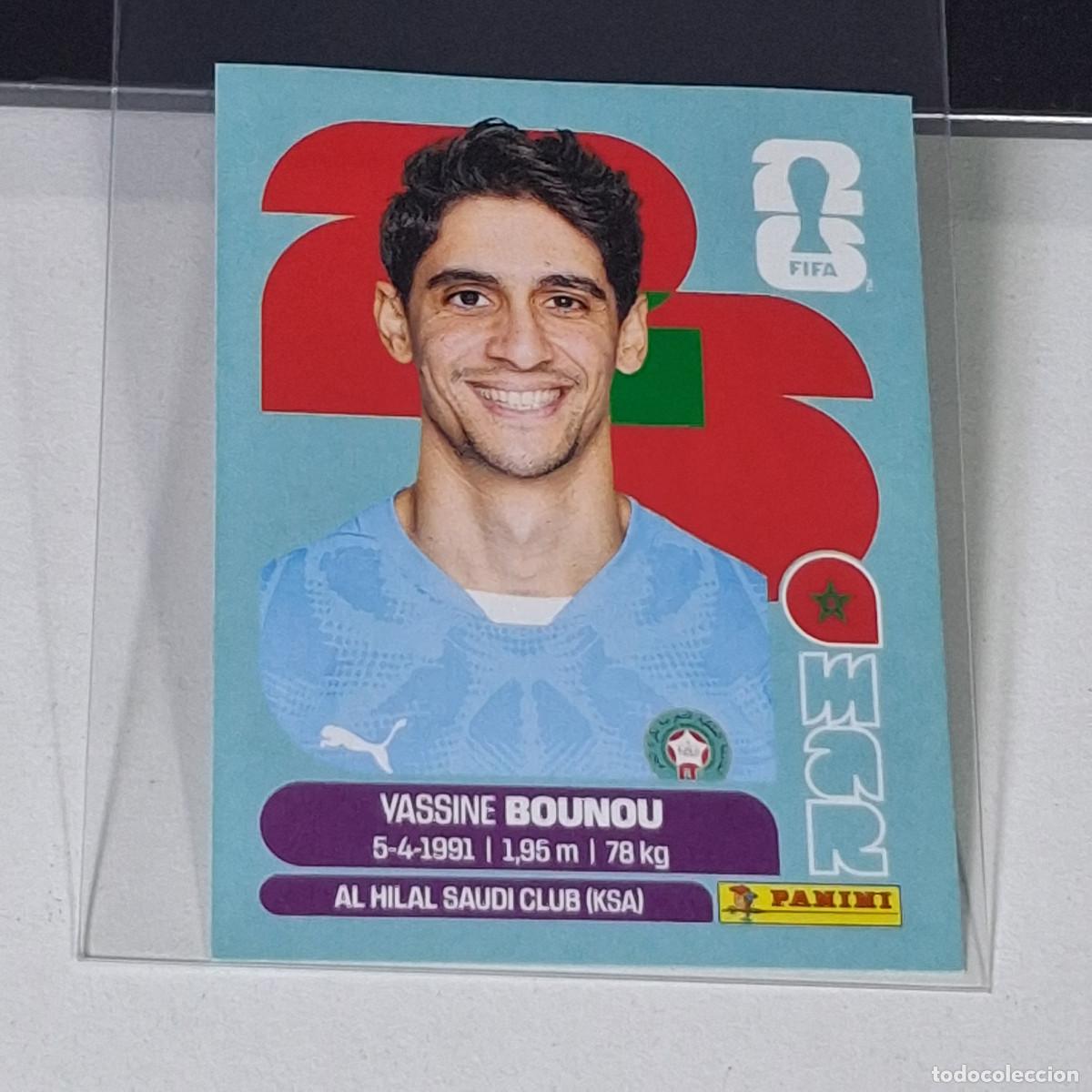 Cromos de f&uacute;tbol: B60 MAR2 YASSINE BOUNOU 2 MARRUECOS MOROCCO MAR MUNDIAL FIFA WORLD CUP 2026 STICKER PANINI