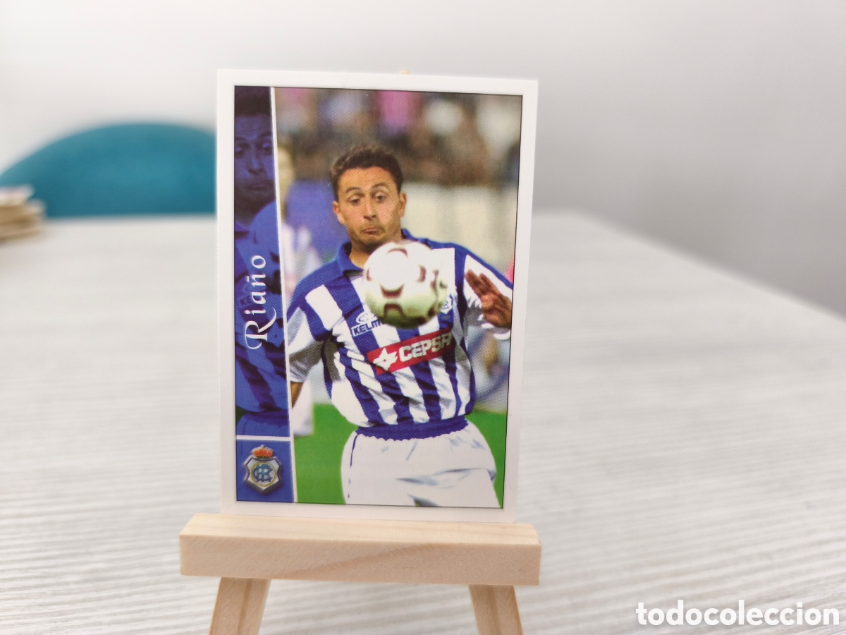 Cromos de f&uacute;tbol: Ria&ntilde;o mundicromo 2002/2003 Fichas de la liga 2003 521