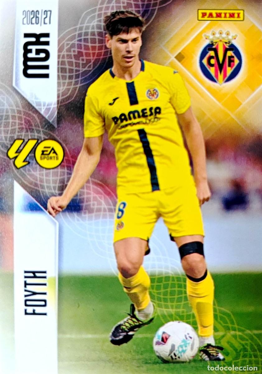 Cromos de f&uacute;tbol: 366 Juan Foyth - Villarreal CF - PANINI Megacracks MGK 2026 2027 26 27