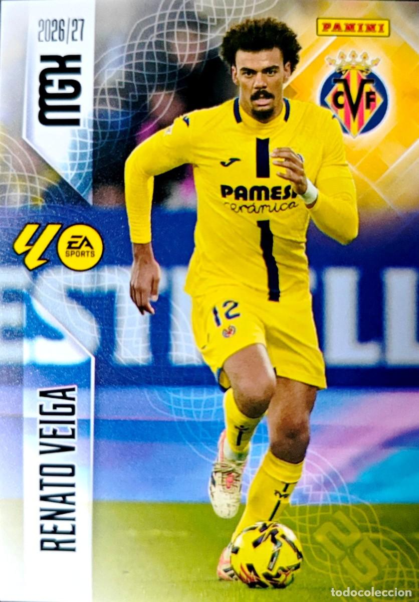 Cromos de f&uacute;tbol: 368 Renato Veiga - Villarreal CF - PANINI Megacracks MGK 2026 2027 26 27