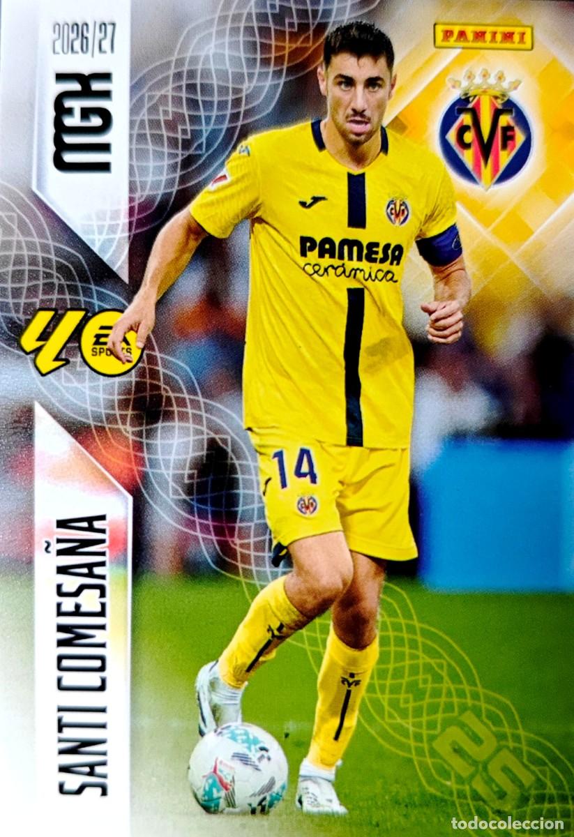 Cromos de f&uacute;tbol: 370 Santi Comesa&ntilde;a - Villarreal CF - PANINI Megacracks MGK 2026 2027 26 27