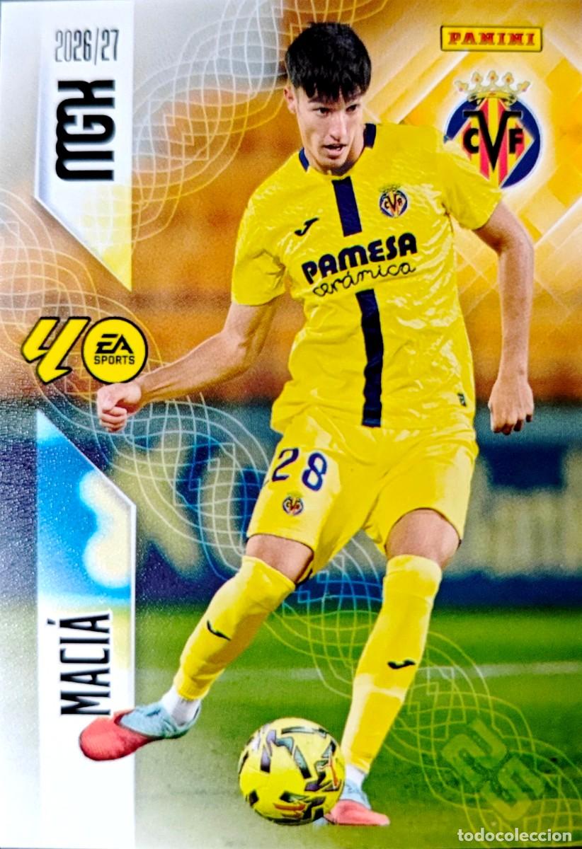 Cromos de f&uacute;tbol: 371 Carlos Maci&aacute; - Villarreal CF - PANINI Megacracks MGK 2026 2027 26 27