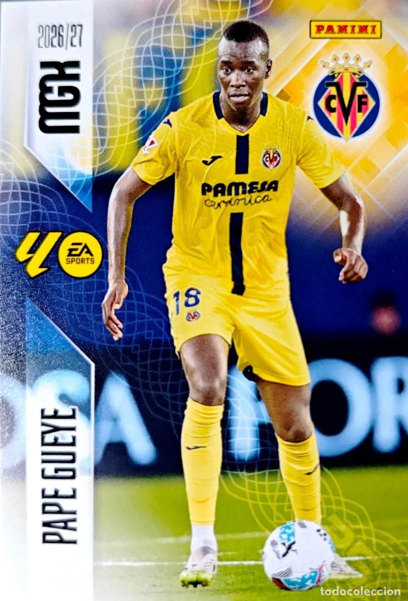 Cromos de f&uacute;tbol: 372 Pape Gueye - Villarreal CF - PANINI Megacracks MGK 2026 2027 26 27