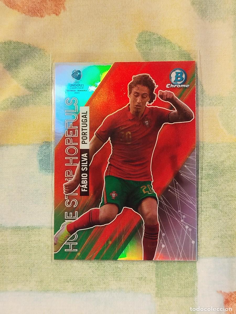 Cromos de f&uacute;tbol: HS14. Fabio Silva (Portugal) - Topps Bowman Chrome Road to UEFA Under 21 Championship