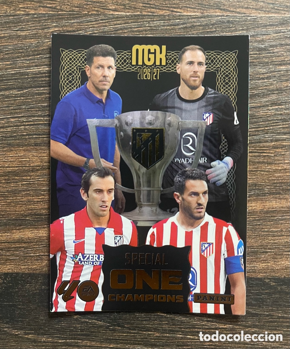 Cromos de f&uacute;tbol: Megacracks 2026/27 Special One Atletico de Madrid