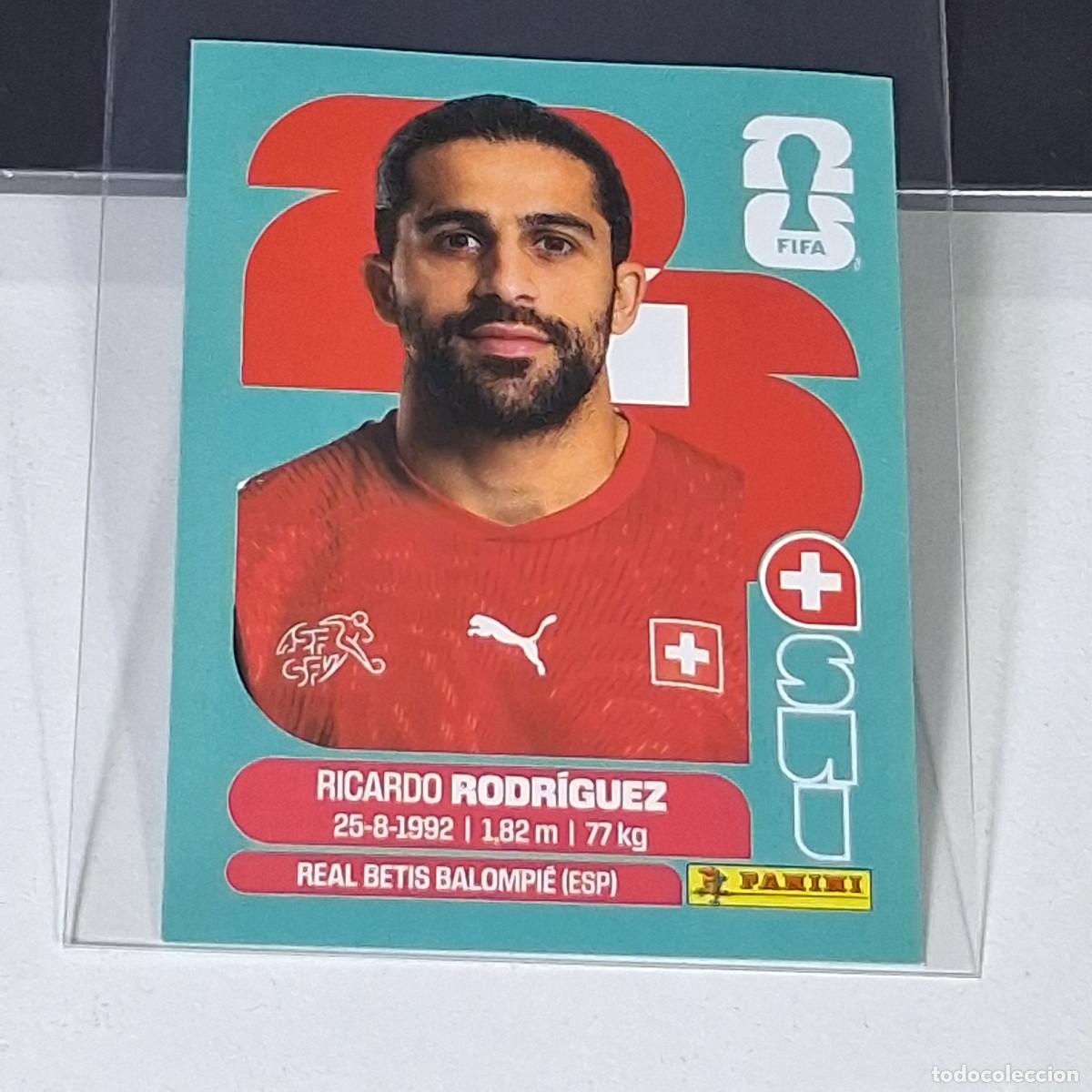 Cartes &agrave; collectionner de Football: B60 SUI 5 SUI5 RICARDO RODRIGUEZ SUIZA SUI SWITZERLAND MUNDIAL FIFA WORLD CUP 2026 STICKER PANINI