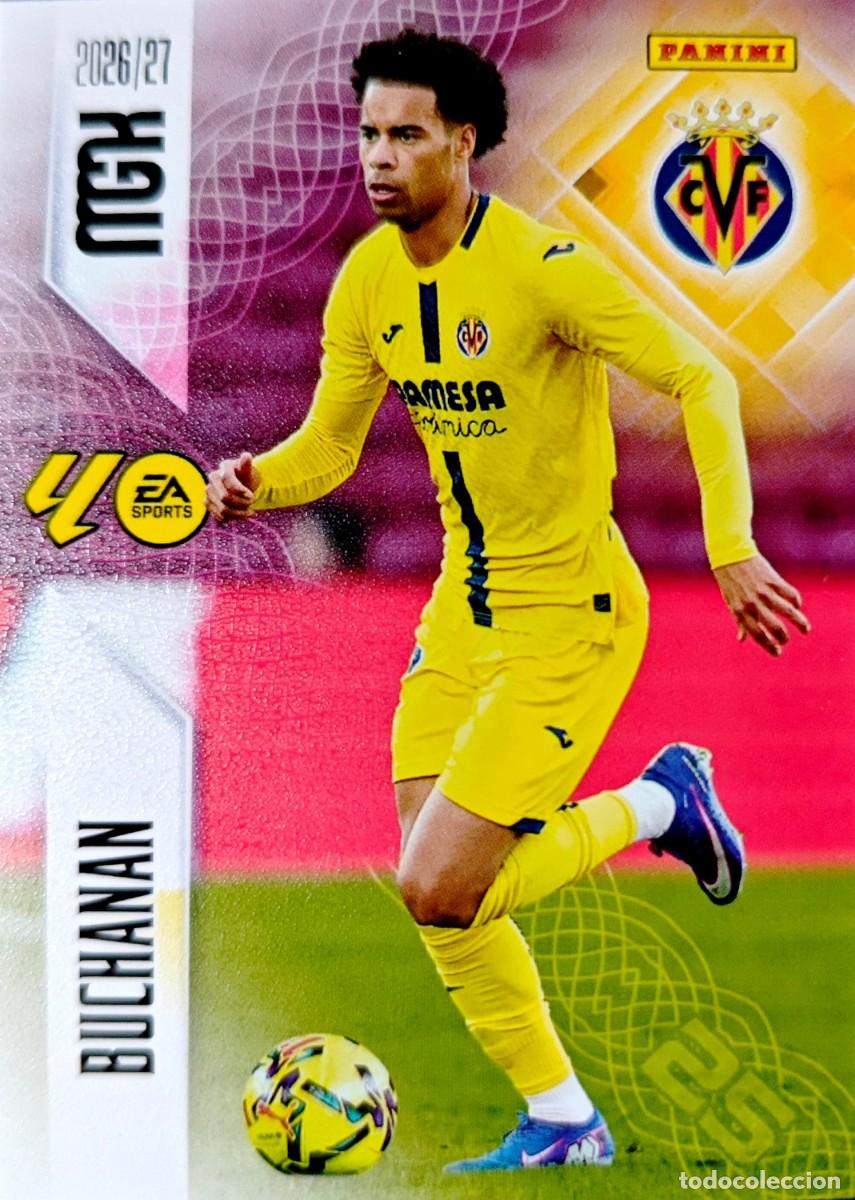 Cromos de f&uacute;tbol: 374 Buchanan - Villarreal CF - PANINI Megacracks MGK 2026 2027 26 27