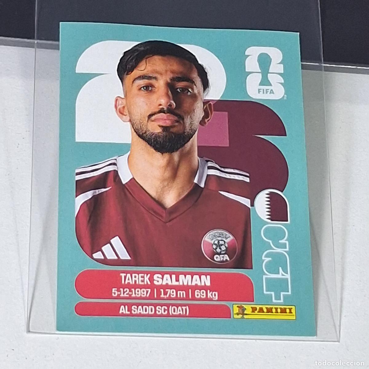 Cromos de f&uacute;tbol: B60 QAT 8 QAT8 TAREK SALMAN QATAR MUNDIAL FIFA WORLD CUP 2026 STICKER PANINI
