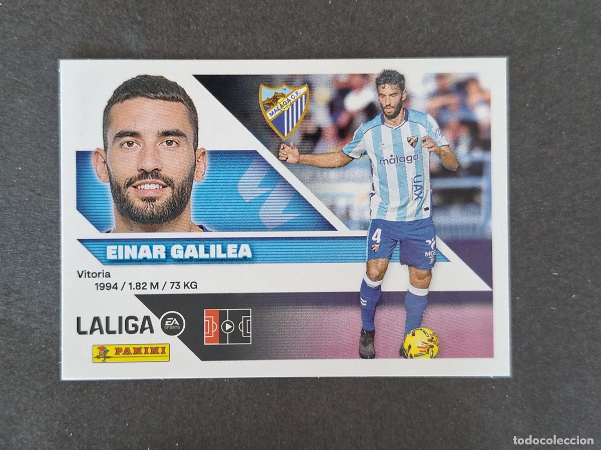 Cromos de Futebol: L1 EINAR GALILEA MALAGA C. F. LIGA ESTE 2026 2027 26 27 NUNCA PEGADO SIN PEGAR
